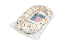 BABY NEST VELVET 80X45 PEONY PEACH