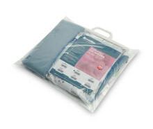 VELVET TROLLEY SET WITH FLOUNCE STROLL BLUE