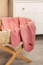 MUSLIN BLANKET RETRO PINK 75x100