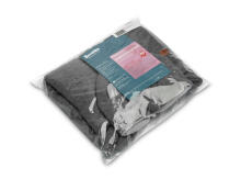 CAR SEAT PONCHO GREY MELANGE / ASH