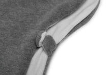 CAR SEAT PONCHO GREY MELANGE / ASH