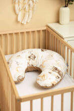 PILLOW FOR FEEDING VELVET DREAM BEIGE