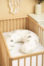PILLOW FOR FEEDING VELVET OLIVE CREAM