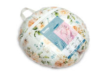 PILLOW FOR FEEDING VELVET PEONY PEACH