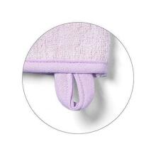 787/01 Bamboo baby wash mitt pink
