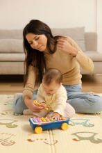 EDUCATIONAL TOY - RAINBOW CYMBALS