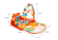 EDUCATIONAL TOY - ZOO MAT ORANGE