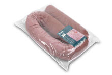 COT BUMPER ROLLER VELVET DIRTY PINK