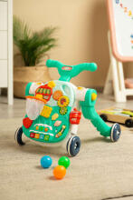 MULTIFUNCTIONAL WALKER TOY 5IN1 TURQUOISE