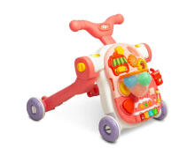 MULTIFUNCTIONAL WALKER TOY 5IN1 PINK