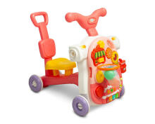 MULTIFUNCTIONAL WALKER TOY 5IN1 PINK