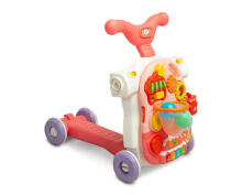 MULTIFUNCTIONAL WALKER TOY 5IN1 PINK