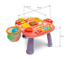 MULTIFUNCTIONAL WALKER TOY 5IN1 PINK