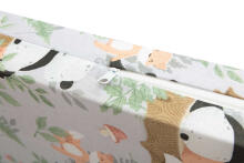 COT INSERT - PANDA AND FOX 120 X 60
