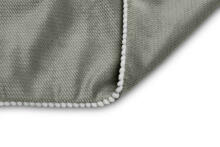 VELVET BLANKET GREY 75X100