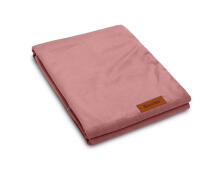 VELVET BLANKET DIRTY PINK 75X100