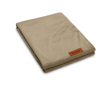 VELVET BLANKET BEIGE 75X100