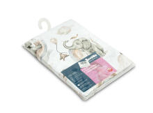TWO ELEMENT BEDDING + BEDSHEET ELEPHANT IN THE CLOUDS 100X135 CM