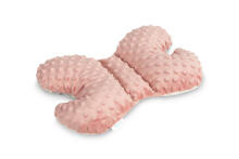 BUTTERFLY PILLOW 26X35 RETRO PINK LEAVES