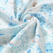 348/09 MUSLIN NAPPIES ORANGE 3 PCS