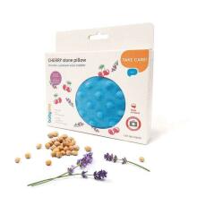 796/03 HOT WATER BOTTLE WITH CHERRY SEEDS BLUE