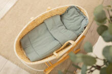MUSLIN PUSHCHAIR SET - KHAKI