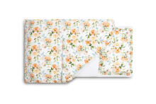 TWO-ELEMENT BEDDING PEONY 100X135 CM