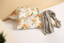 TWO-ELEMENT BEDDING PEONY 100X135 CM