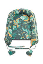 Velvet Baby Nest/baby Cocoon – Paradise emerald