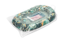 Velvet Baby Nest/baby Cocoon – Paradise emerald