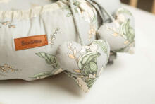 Velvet Baby Nest/baby Cocoon – Lily Grey