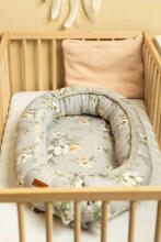 Velvet Baby Nest/baby Cocoon – Lily Grey
