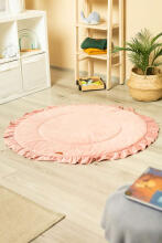 VELVET FLOUNCE PLAY MAT DIRTY RETRO PINK