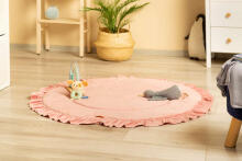 VELVET FLOUNCE PLAY MAT DIRTY RETRO PINK