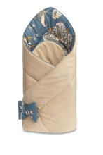 Baby Nest Cone Wrap VELVET MOROCCO BEIGE 75x75