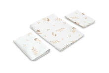 TWO ELEMENT BEDDING + BEDSHEET SPARROW 100X135 CM