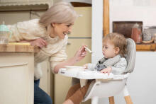 HIGH CHAIR TUVA PINK
