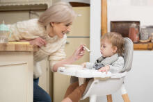 HIGH CHAIR TUVA PINK