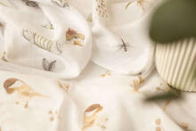 Muslin diaper 3-pack – WHITE