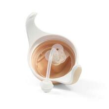 1464/04 Sippy cup with weighted straw BEIGE