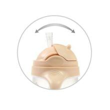 1464/04 Sippy cup with weighted straw BEIGE