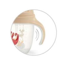 1464/04 Sippy cup with weighted straw BEIGE