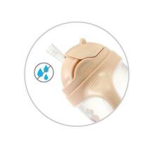 1464/04 Sippy cup with weighted straw BEIGE