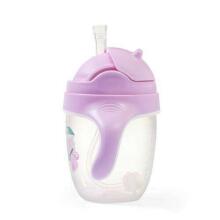 1464/05 Sippy cup with weighted straw PURPLE