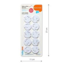 962/10 Electrical outlet safety cover. Rotating cover system, 10pcs.