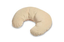PILLOW FOR FEEDING VELVET SQUARE BEIGE