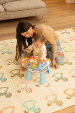 PUSHER-TABLE 2IN1 SPARK PINK