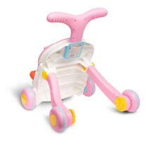 PUSHER-TABLE 2IN1 SPARK PINK