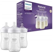 SCY903/03 RESPONSIVE NATURAL BOTTLE 3x260ML