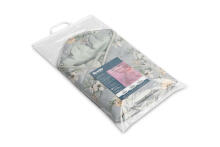 Velvet carry-cot swaddle blanket – LILY GRAY